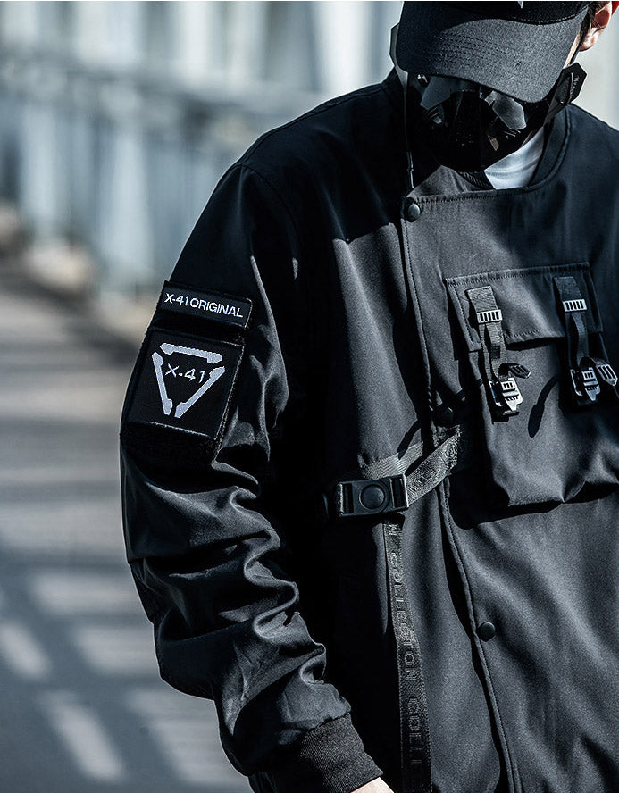 DuskJ6 Scar Slash Bomber Jacket - Fierce and Chic