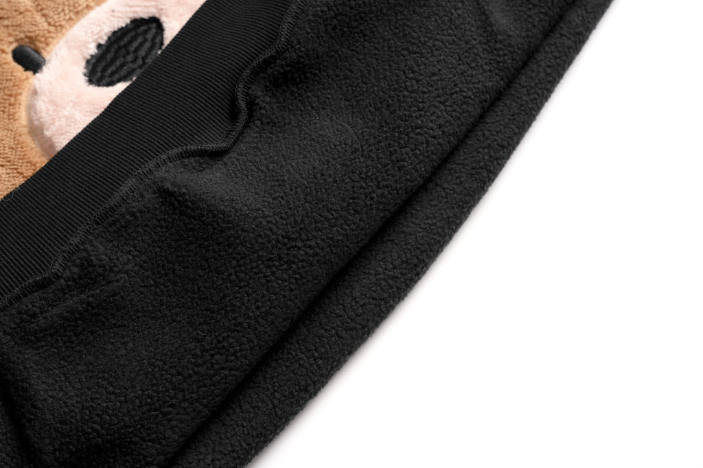 EXT369 Furry Teddy Hoodie - Fierce and Chic