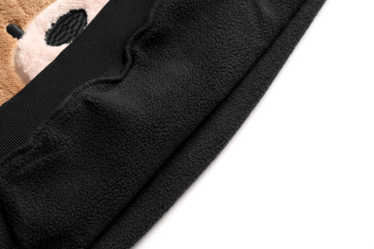 EXT369 Furry Teddy Hoodie - Fierce and Chic