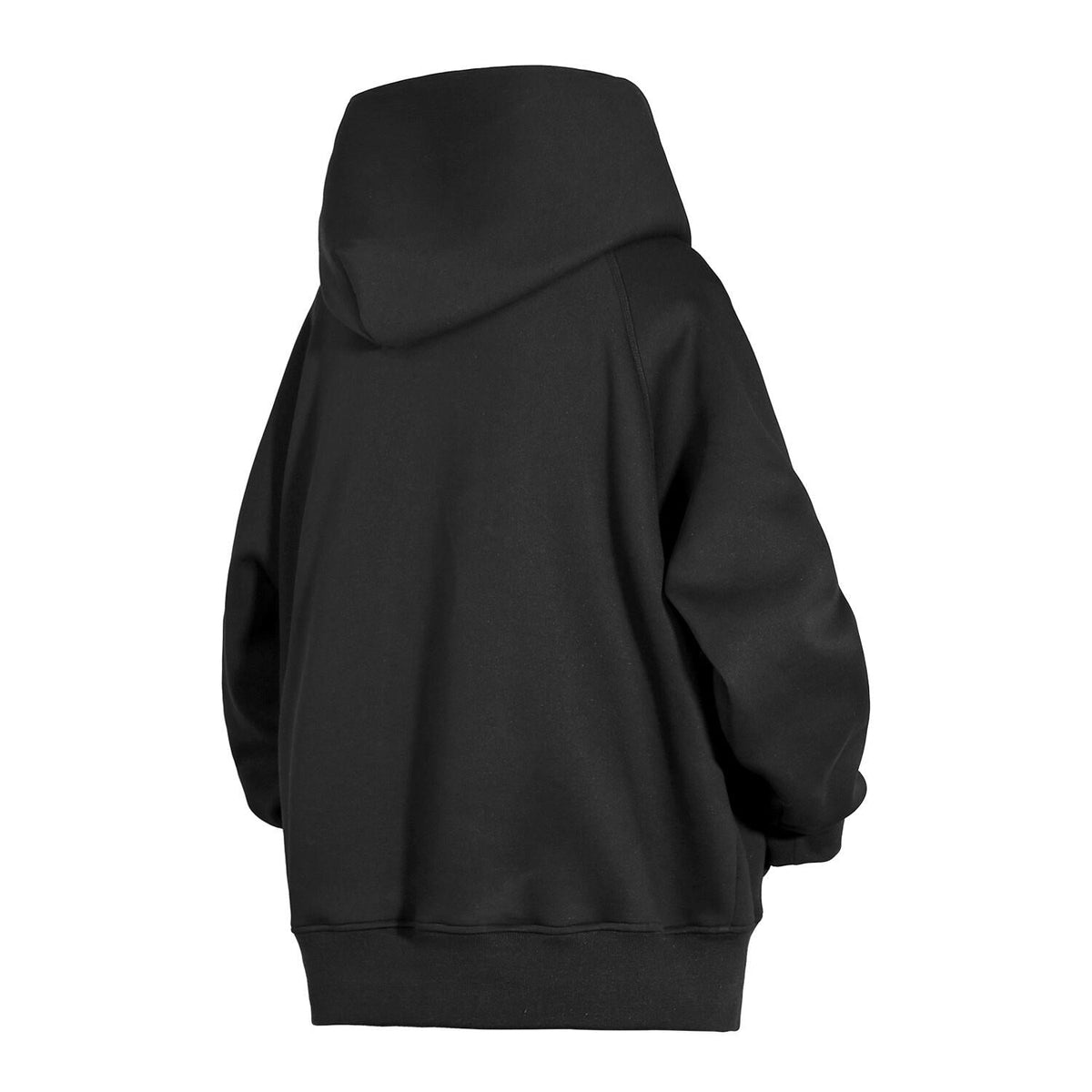 HiH38 Black Layered Hoodie - Fierce and Chic