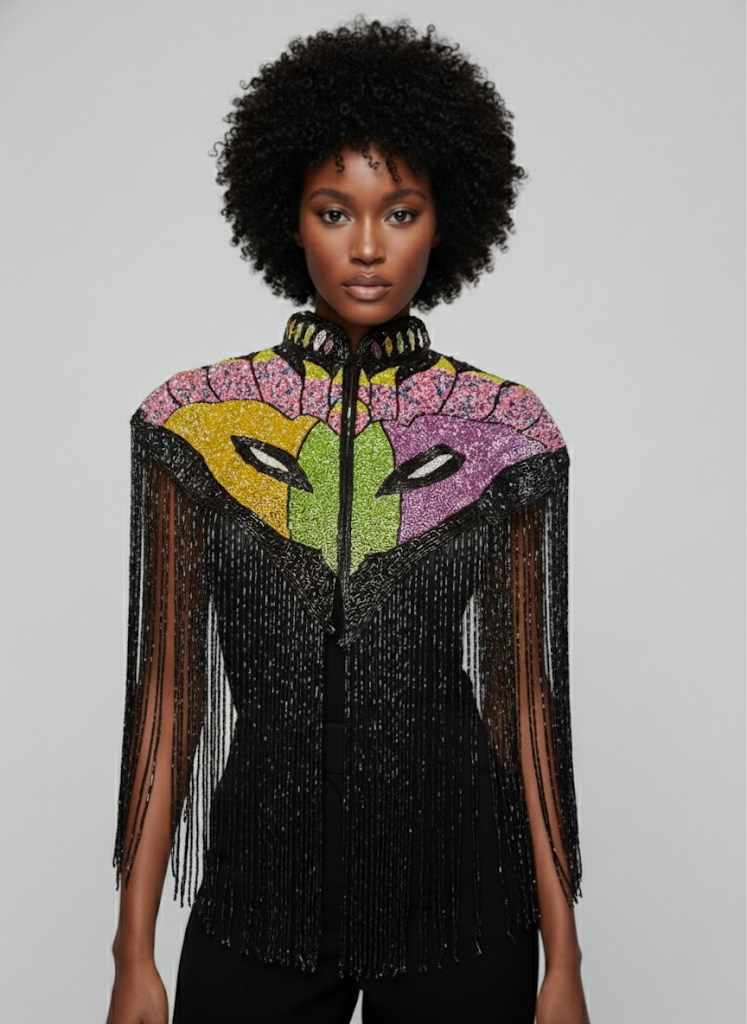 Masquerade Royale Cape - Fierce and Chic