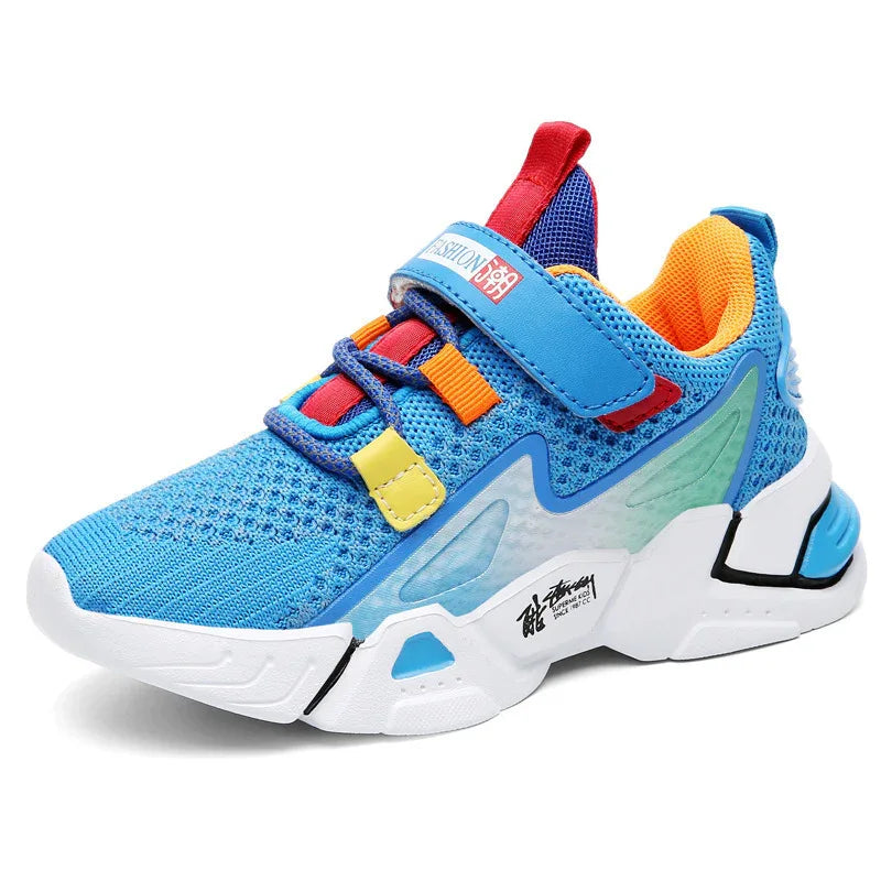 Children's Flying Knit Sneakers, Boys' Casual Sneakers - Fierce and Chic