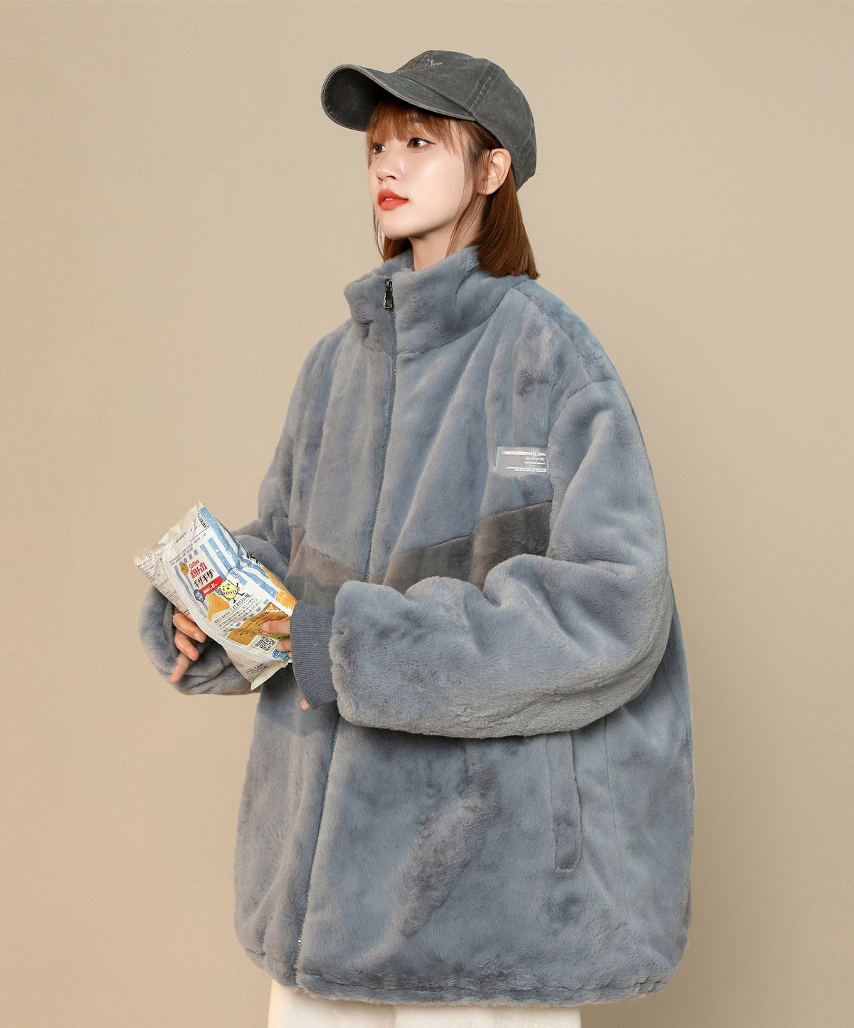 Women's VX11 Furry Winter Jacket - Fierce and Chic