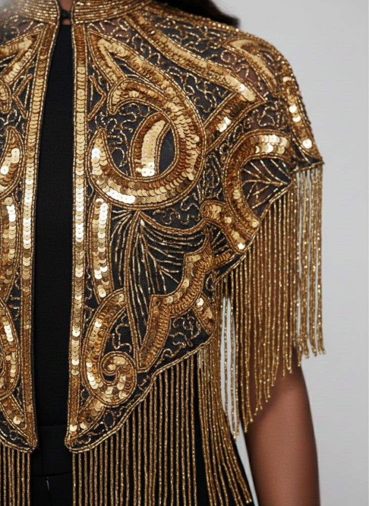 Aurum Empress Cape - Fierce and Chic