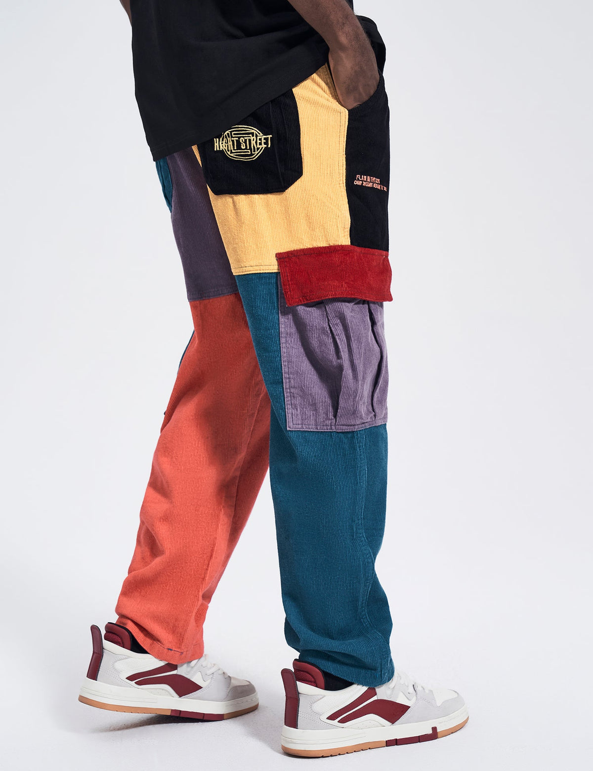 NP2 Urban Patchwork Cargo Pants - Fierce and Chic