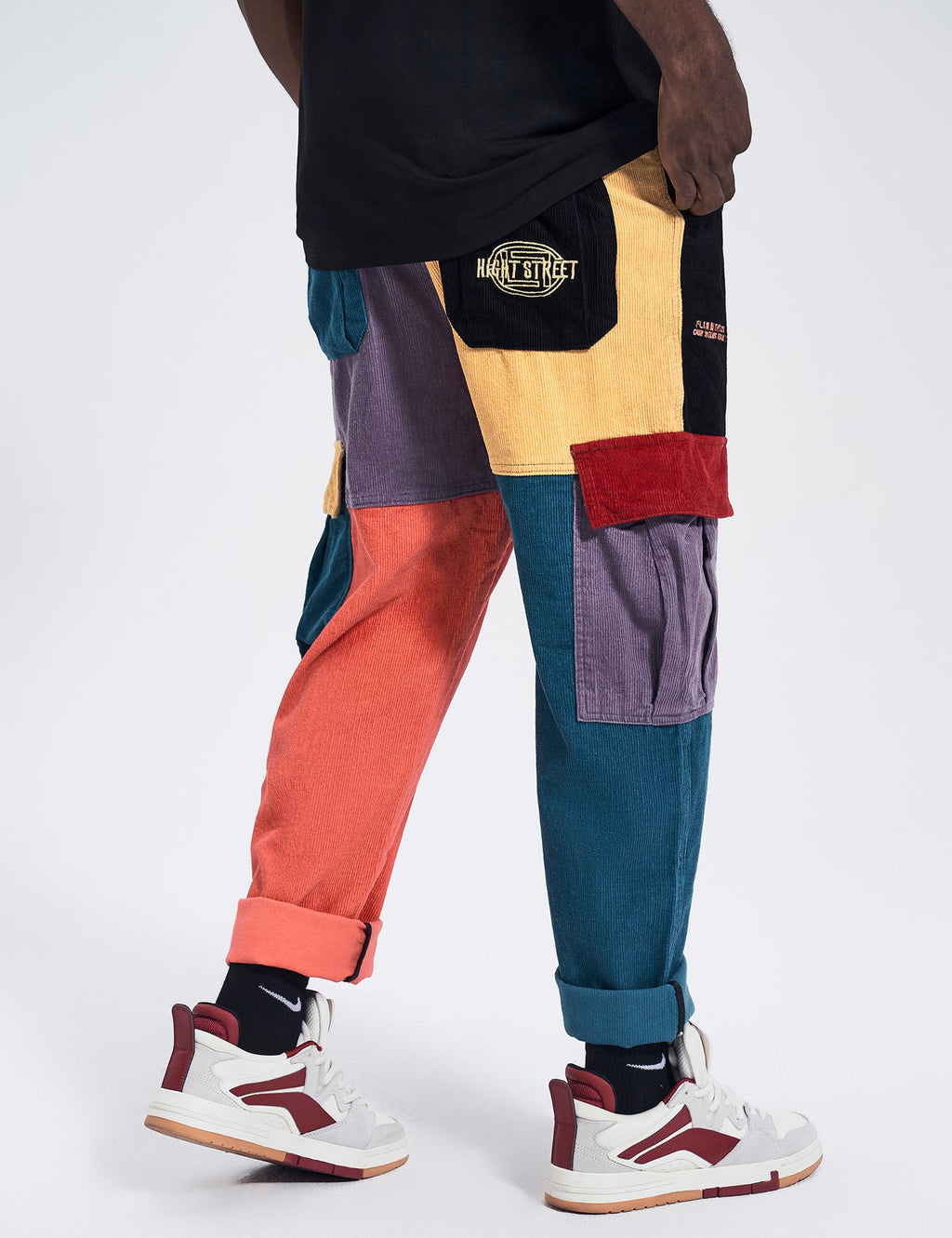 NP2 Urban Patchwork Cargo Pants - Fierce and Chic
