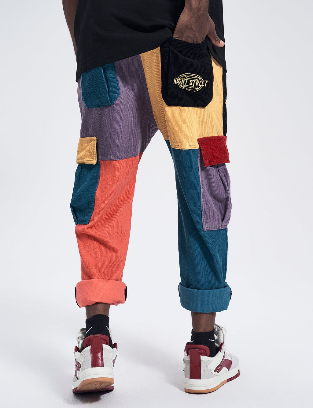 NP2 Urban Patchwork Cargo Pants - Fierce and Chic