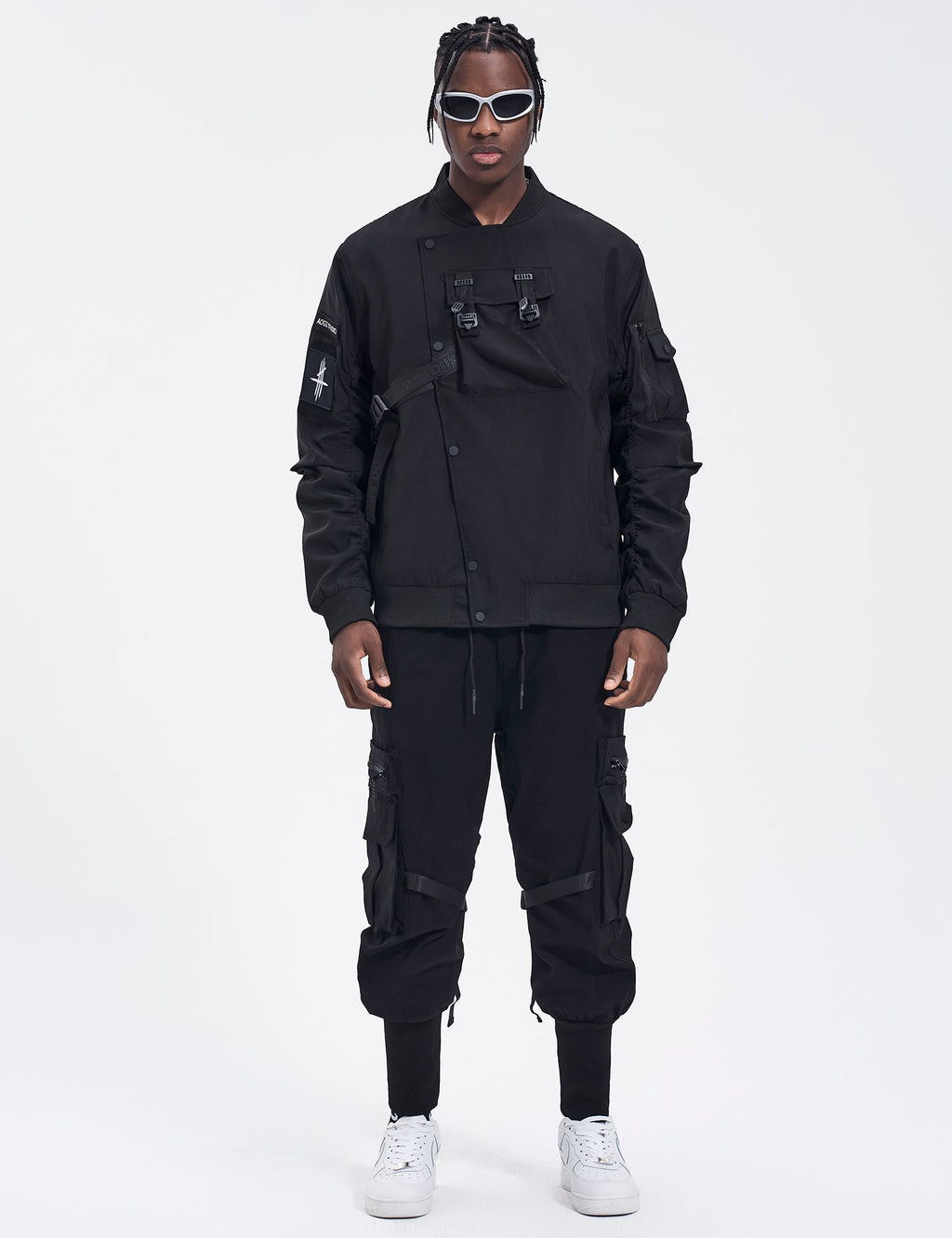 DuskJ6 Scar Slash Bomber Jacket - Fierce and Chic