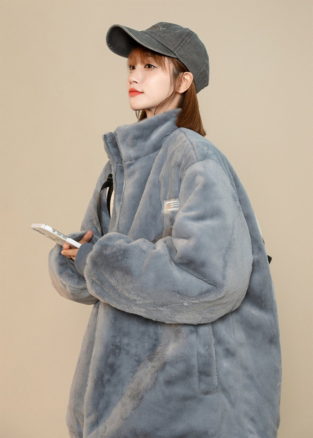 Women's VX11 Furry Winter Jacket - Fierce and Chic