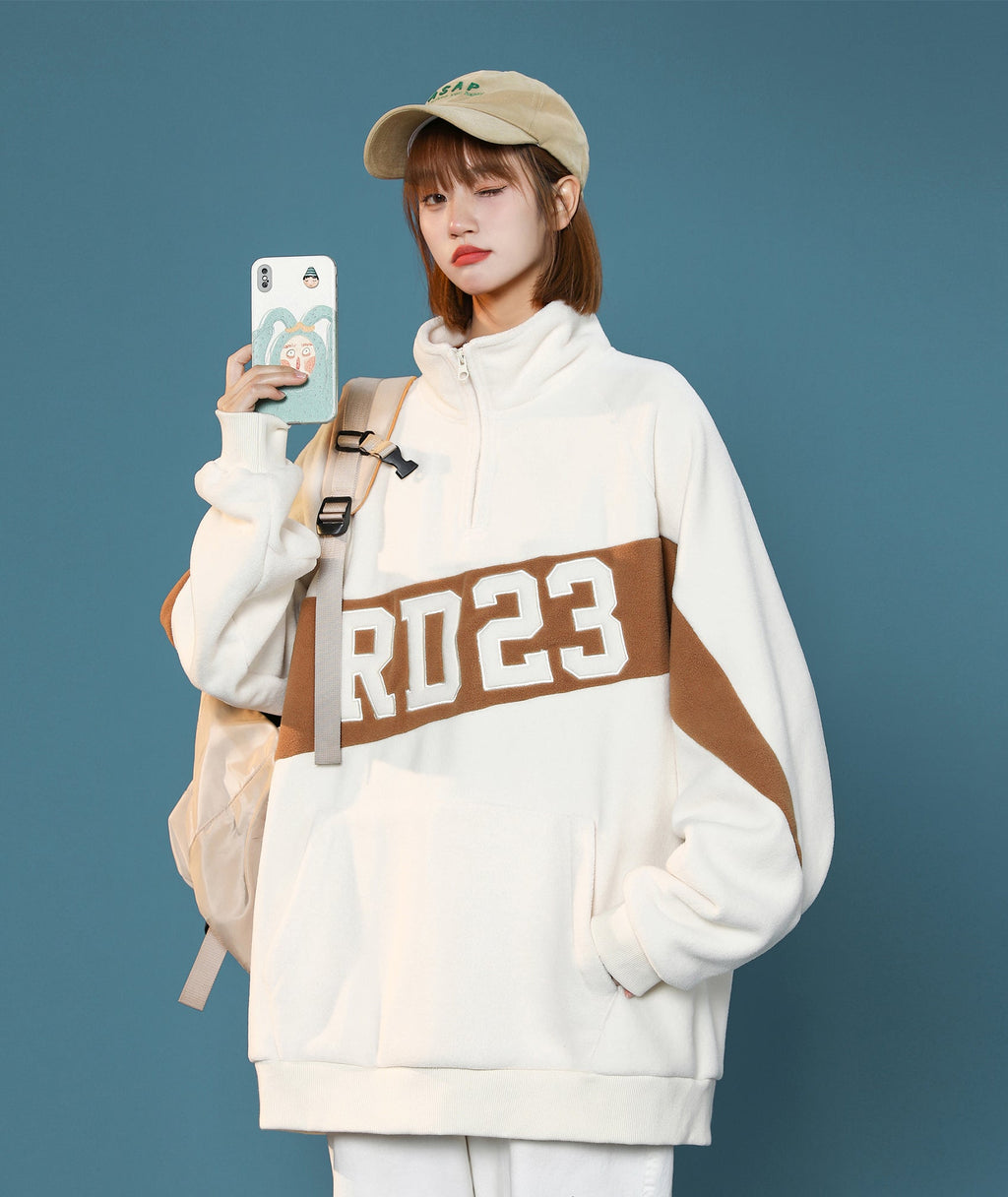 Women's RD23 Quarter Zip Up Sweatshirt - Fierce and Chic