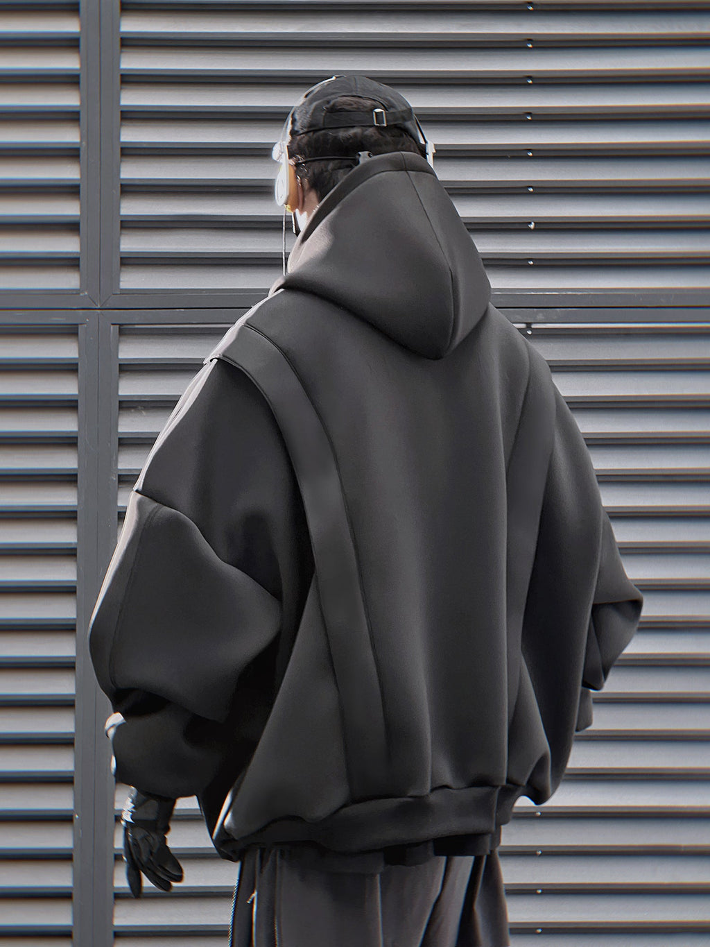 HiH50 Black Nexus Hoodie - Fierce and Chic