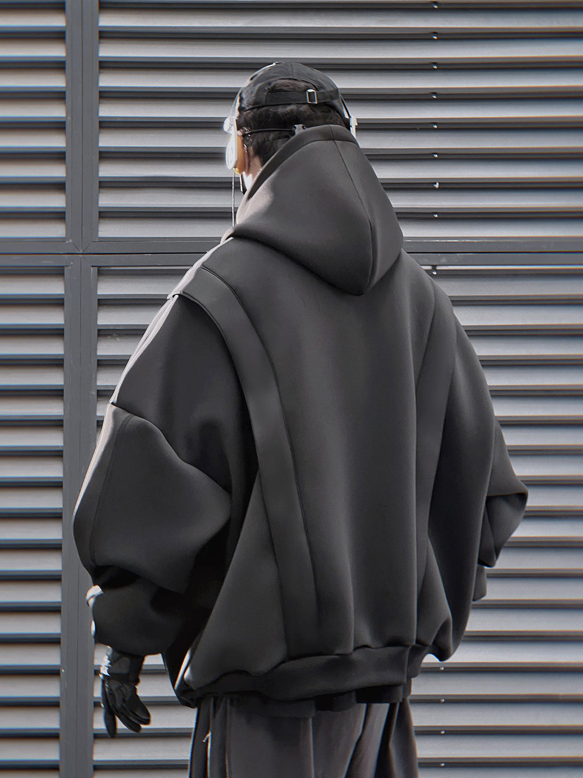 HiH50 Black Nexus Hoodie - Fierce and Chic