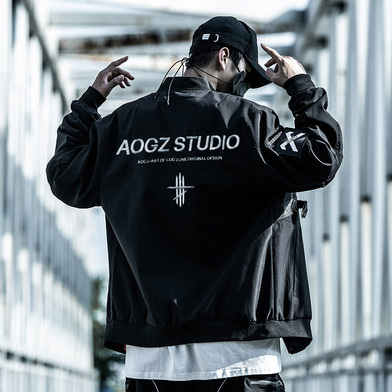 DuskJ6 Scar Slash Bomber Jacket - Fierce and Chic