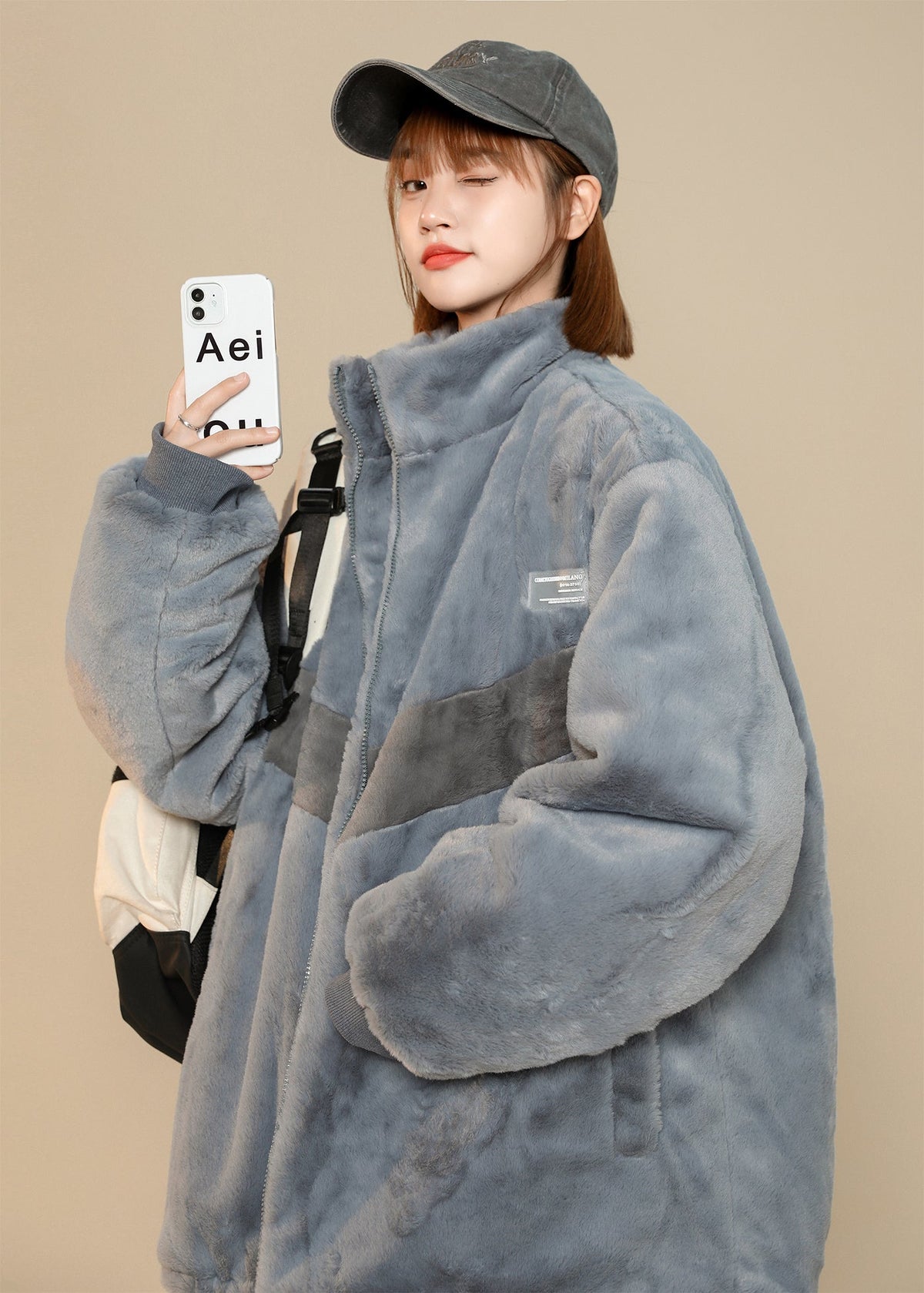 Women's VX11 Furry Winter Jacket - Fierce and Chic