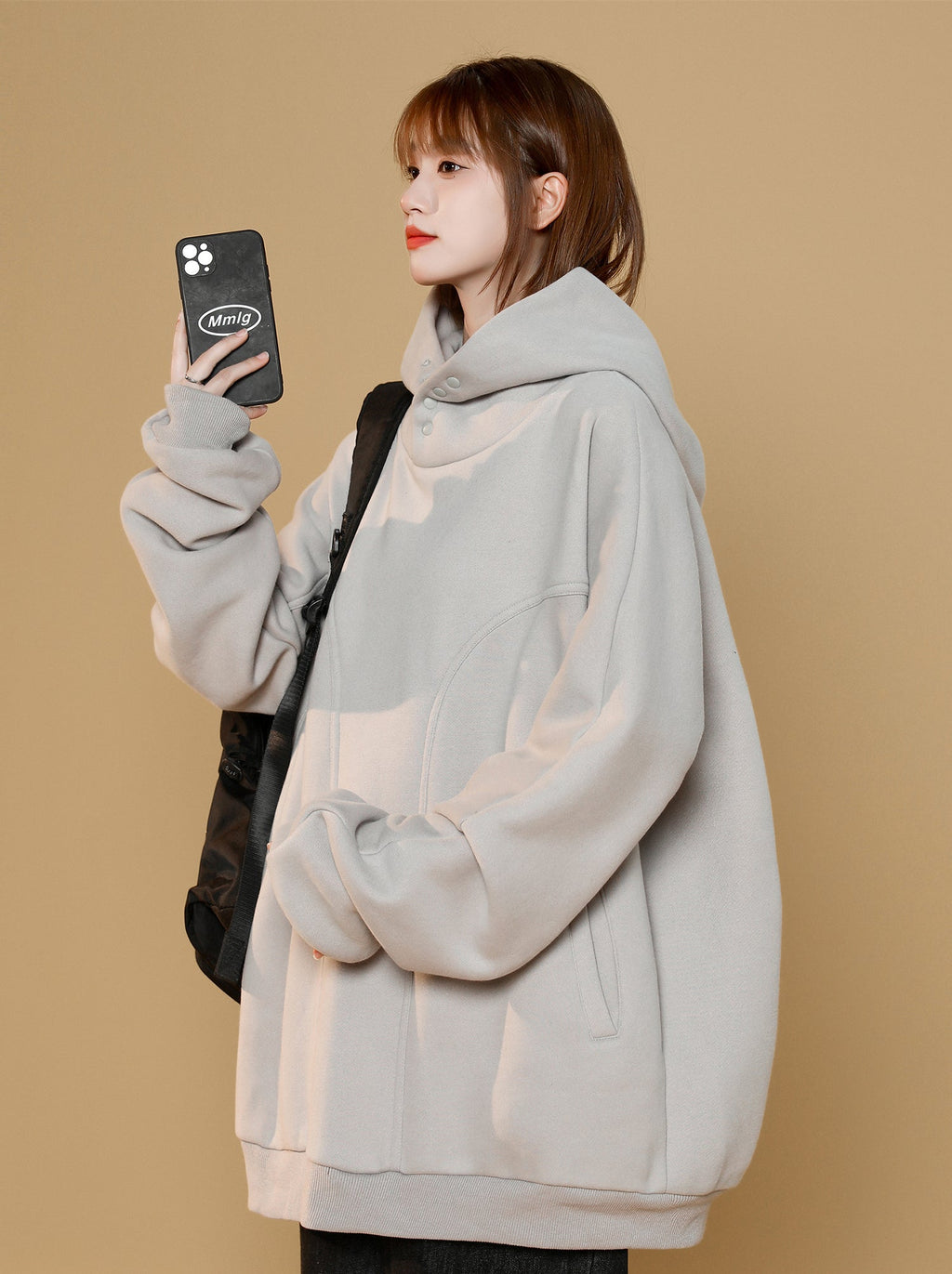 Women's Casual Hidden Hoodie - Fierce and Chic