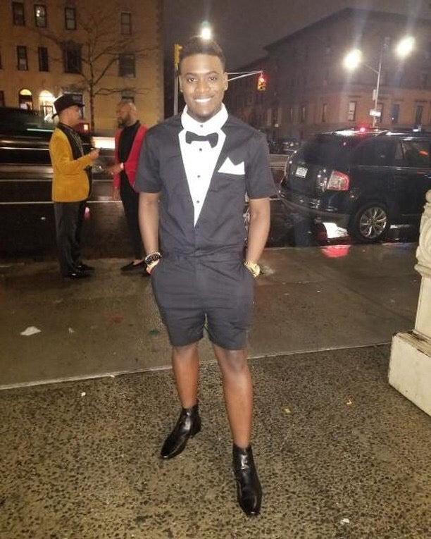 Male Romper - Tuxedo - Fierce and Chic