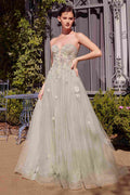 Andrea & Leo A1418 Dress Long Strapless A-Line Ball Gown - Fierce and Chic
