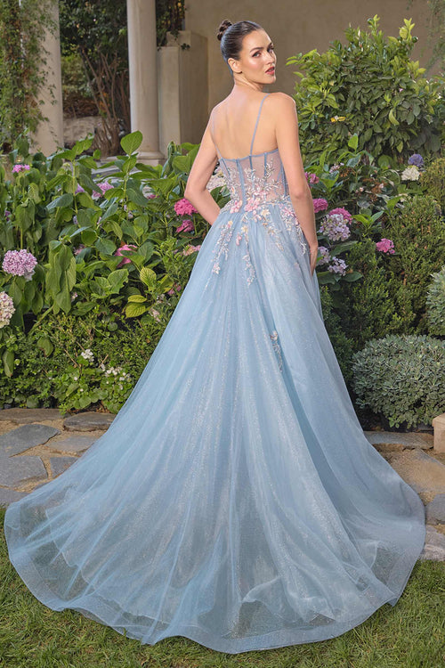 Andrea & Leo A1490 Whimsical Strapless Prom Ball Gown - Fierce and Chic