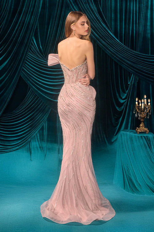 Andrea & Leo A1504 Ethereal and Opulent Fitted Evening Gown - Fierce and Chic
