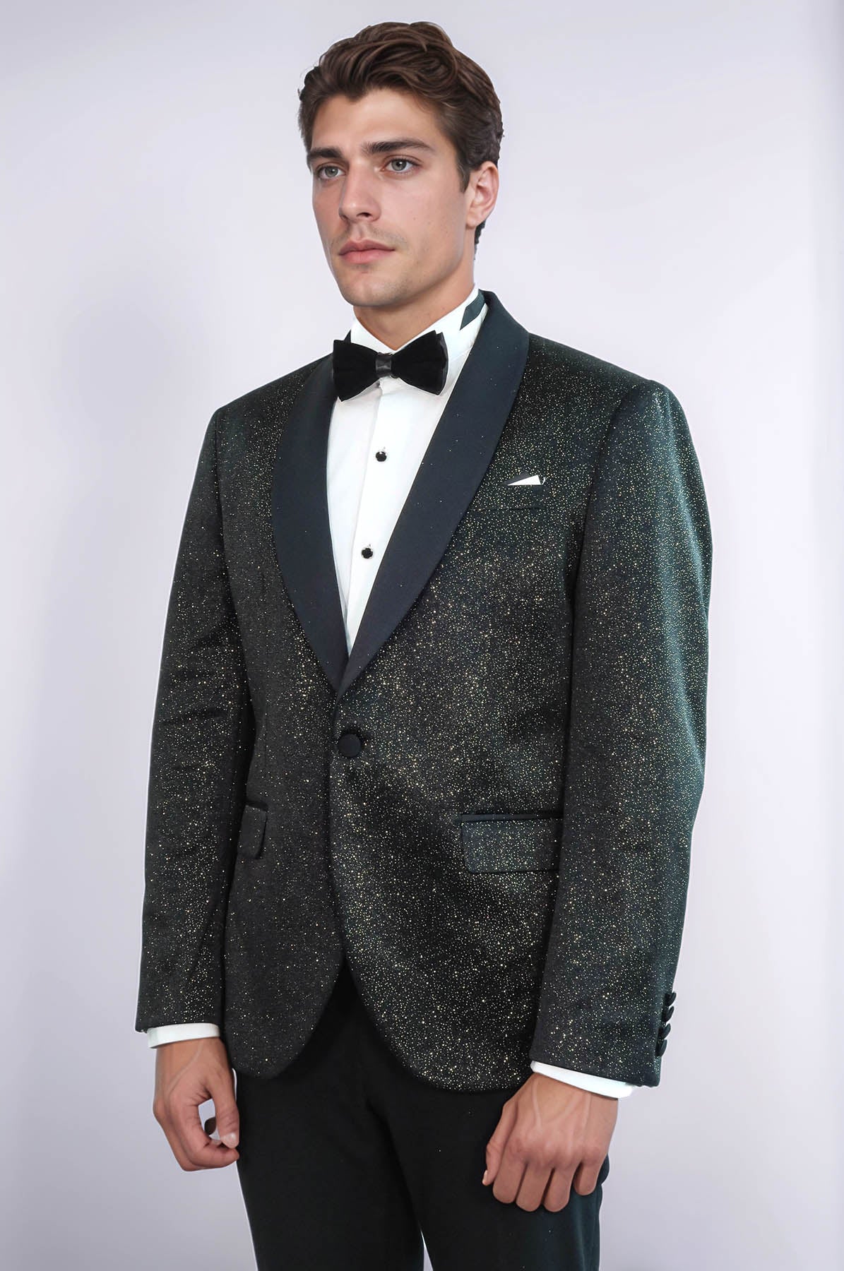 Shawl Lapel Slim Fit Blazer Men Tuxedo Jacket - Wessi - Fierce and Chic