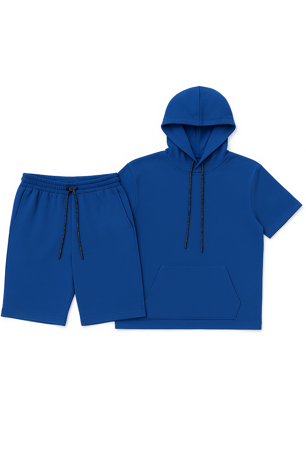 Men’s Core Short Sleeve Hoodie & Shorts Set - Fierce and Chic