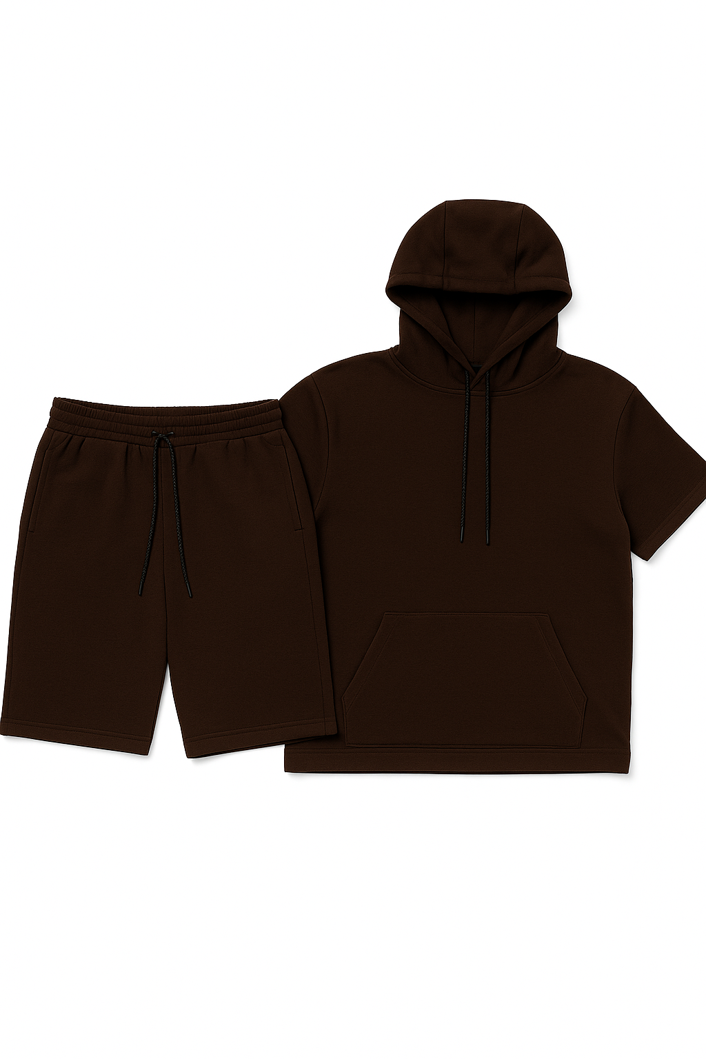 Men’s Core Short Sleeve Hoodie & Shorts Set - Fierce and Chic