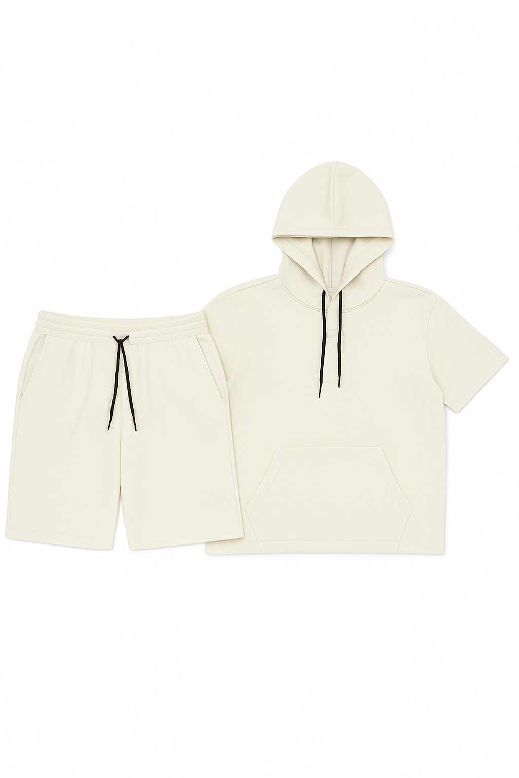 Men’s Core Short Sleeve Hoodie & Shorts Set - Fierce and Chic