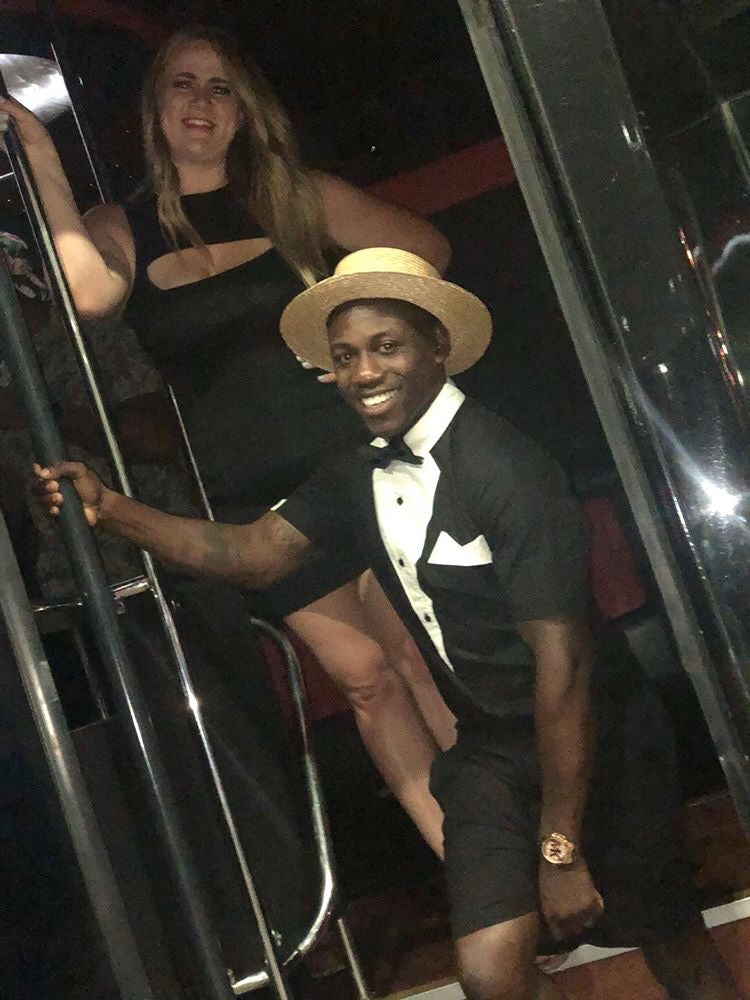 Male Romper - Tuxedo - Fierce and Chic