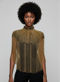Golden Reverie Cape - Fierce and Chic