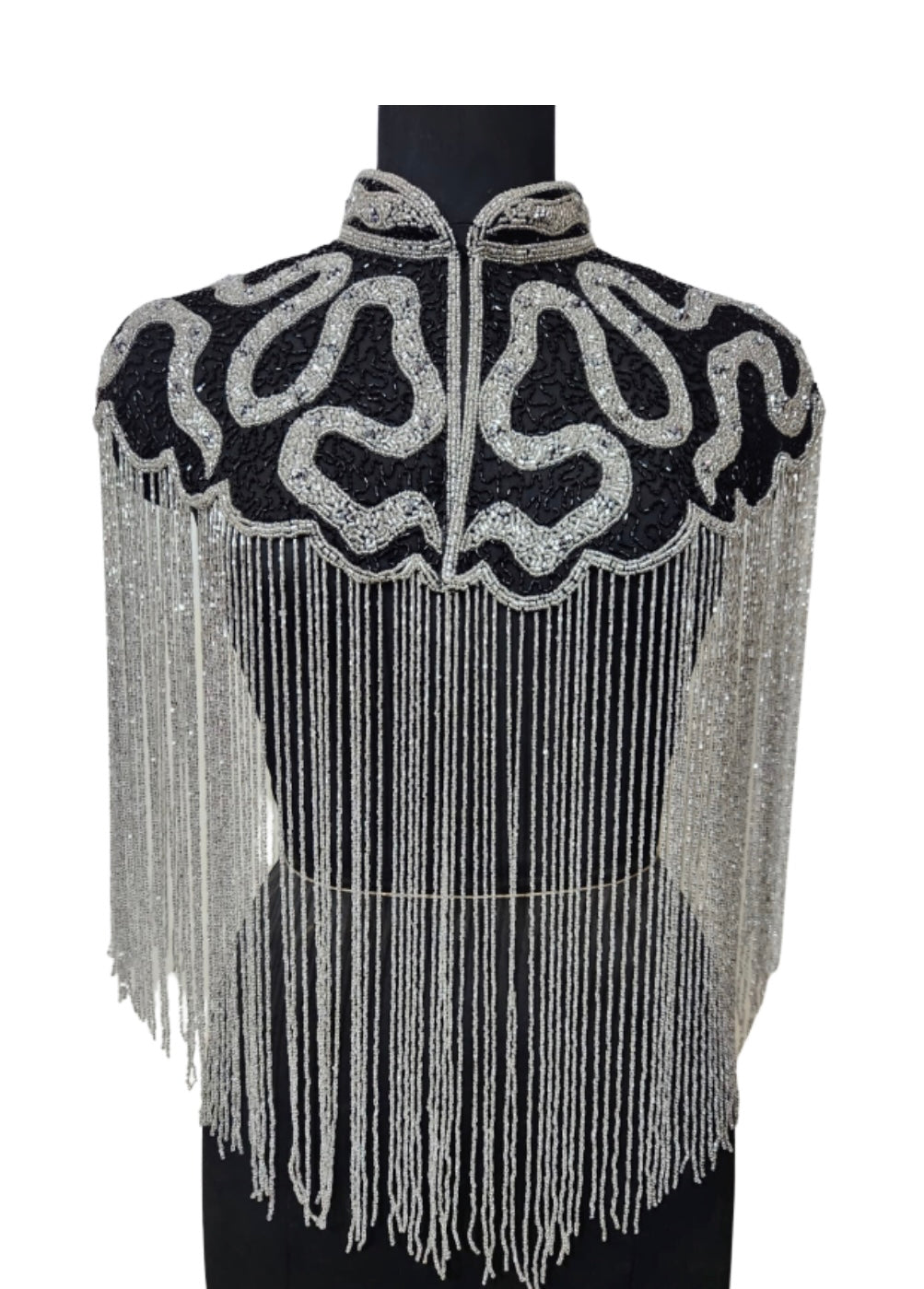 Noir Sovereign Cape - Fierce and Chic