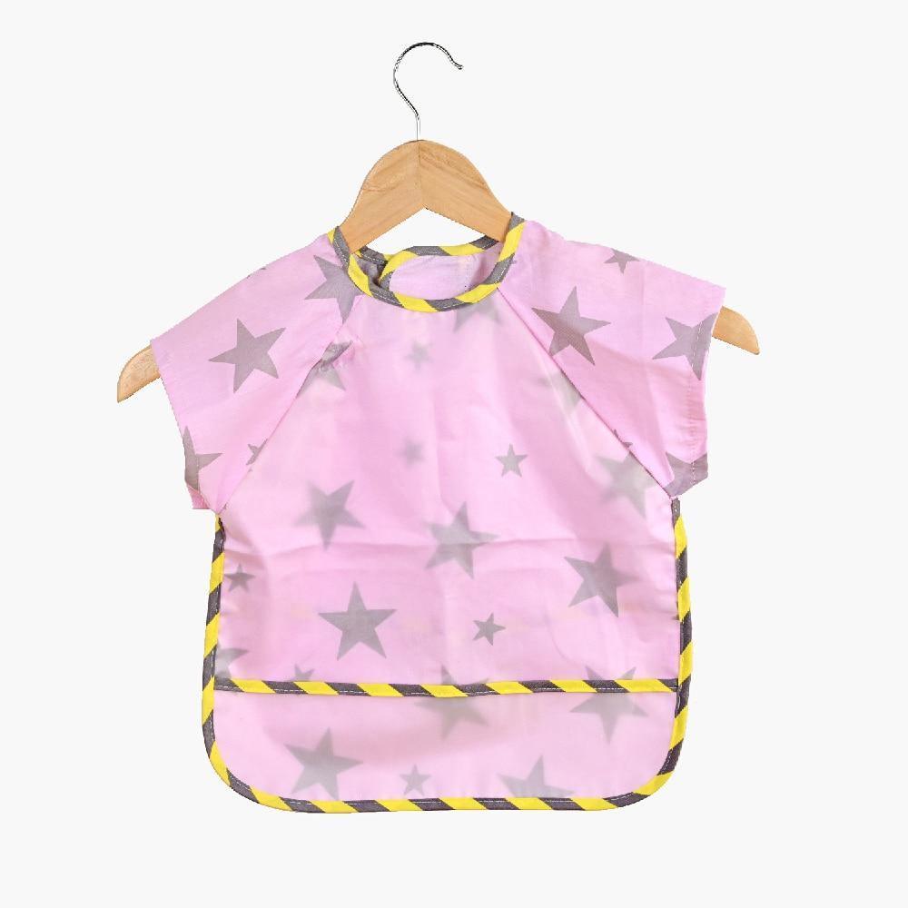 Baby Bibs Cotton Cartoon Children Accessories Short Sleeve Eco Friendly Waterproof Washable Clothing Bib for Kids - Fierce and Chic