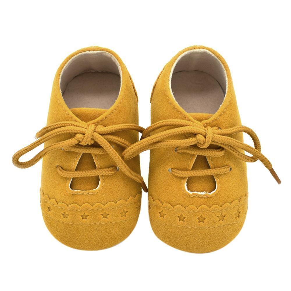 Newborn Baby Shoes Girls Boys Soft Warm Leather Prewalker Anti-slip Shoes Canvas Sports Sneakers Footwear Shoes - Fierce and Chic