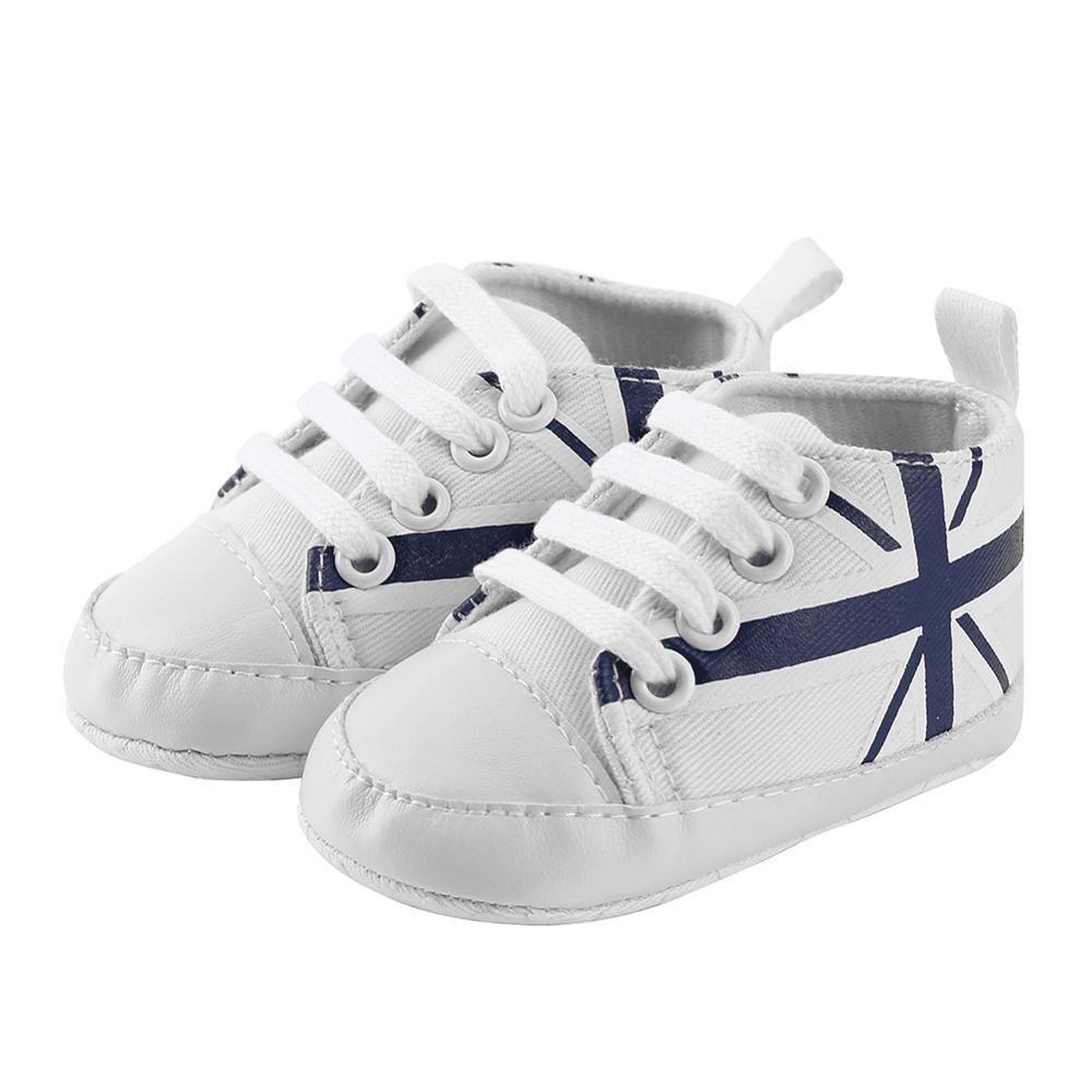 Newborn Baby Shoes Girls Boys Soft Warm Leather Prewalker Anti-slip Shoes Canvas Sports Sneakers Footwear Shoes - Fierce and Chic