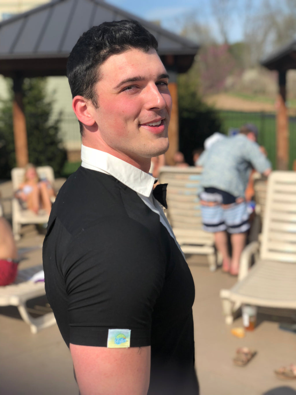 Male Romper - Tuxedo - Fierce and Chic