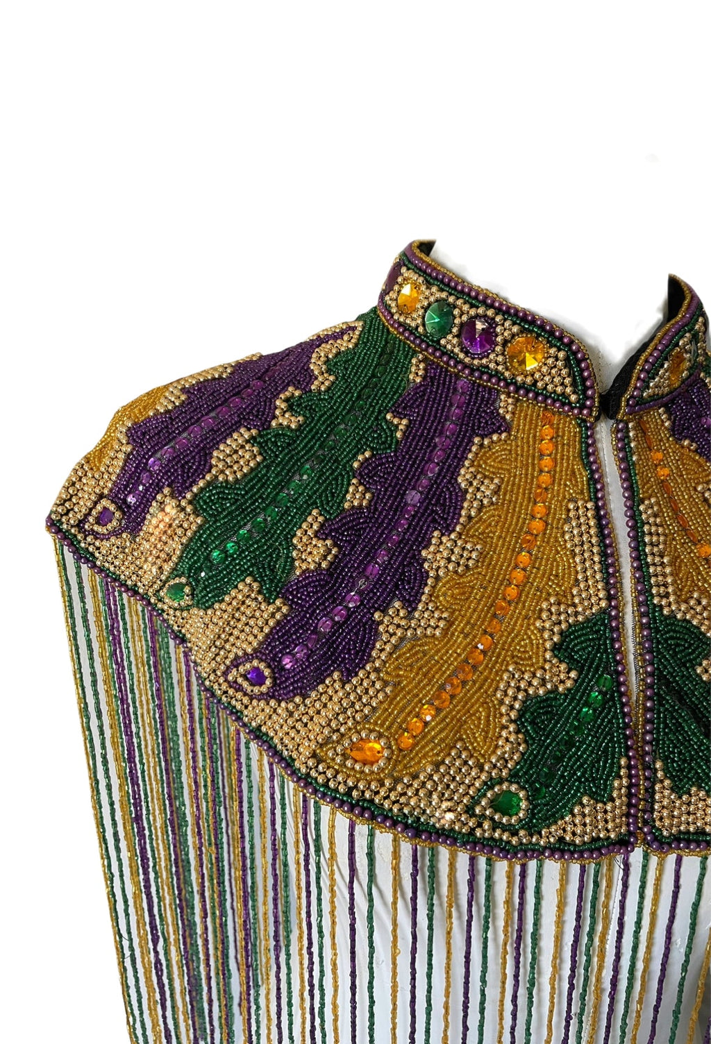 Big Chief Plume Cape - Fierce and Chic