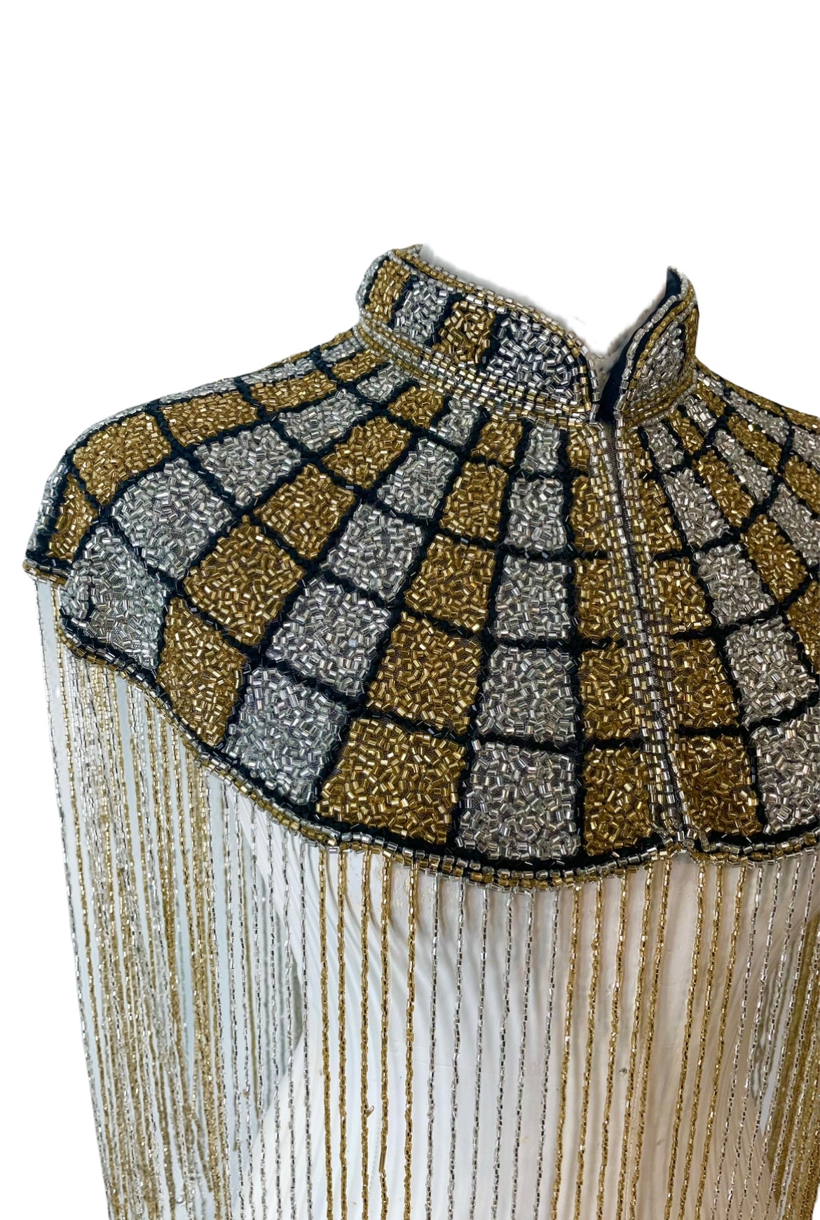 The Gilded Mosaic Cape - Fierce and Chic
