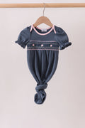 Garden Rose Smocked Gown - Fierce and Chic
