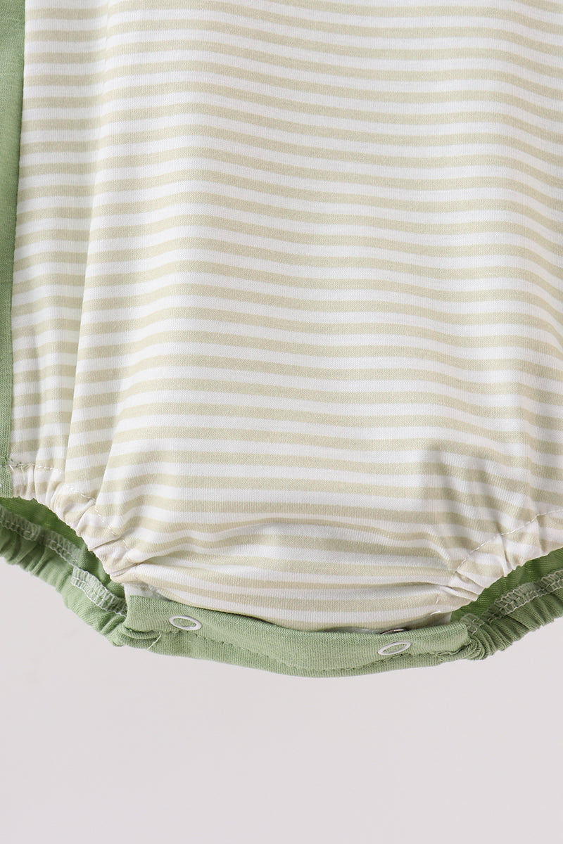 Monster truck embroidery stripe bubble - Fierce and Chic