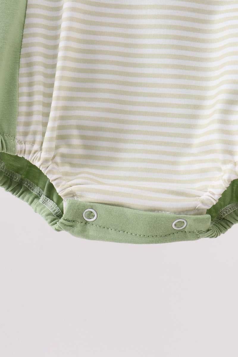 Monster truck embroidery stripe bubble - Fierce and Chic