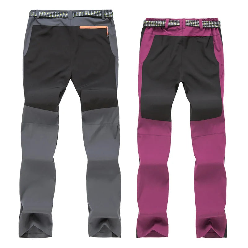 Women Spring Summer Hiking Thin Stretch Pants Sport Outdoor Fishing Climbing Trekking Camping Trousers Quick Dry Female Pants - Fierce and Chic