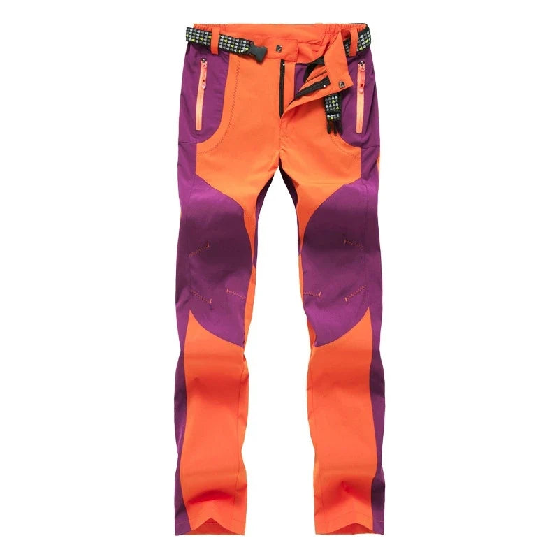 Women Spring Summer Hiking Thin Stretch Pants Sport Outdoor Fishing Climbing Trekking Camping Trousers Quick Dry Female Pants - Fierce and Chic