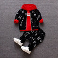 Spring and Autumn Boys Clothing Set Girls' Spring and Autumn Leisure Three piece Set Infant and Young Children's Clothing - Fierce and Chic