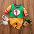 Newborn Baby Anime Cape Style Children Long Sleeve Cotton Bodysuit, Cute Kids Boys Girls Romper - Fierce and Chic