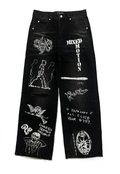 ME 'CANVAS' DENIM JEANS - Fierce and Chic