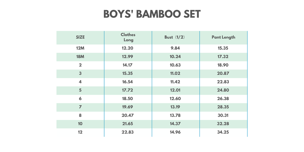 Blue character 2pc bamboo pajama set - Fierce and Chic