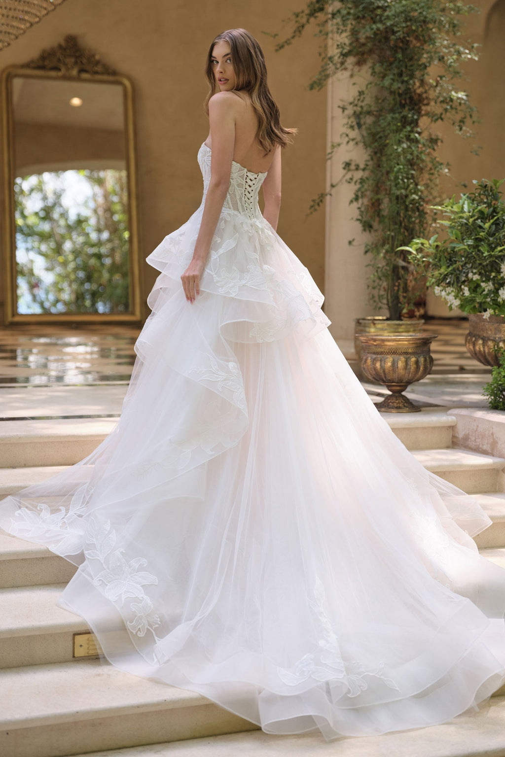 Andrea & Leo WL059 Strapless A-Line Wedding Ball Gown - Fierce and Chic