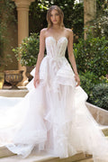 Andrea & Leo WL059 Strapless A-Line Wedding Ball Gown - Fierce and Chic