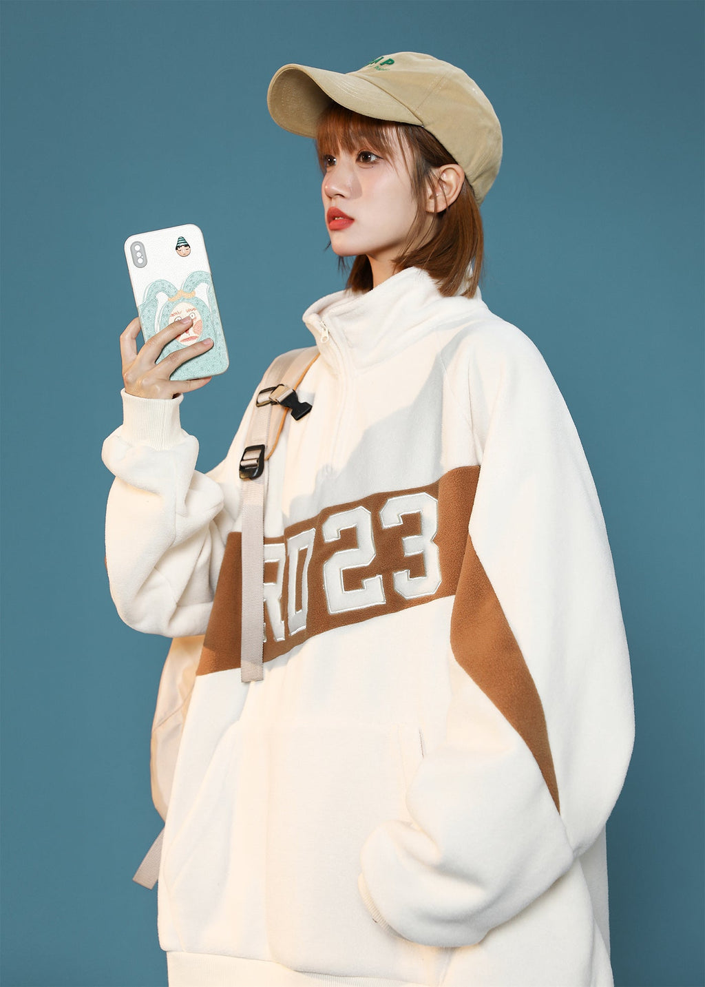 Women's RD23 Quarter Zip Up Sweatshirt - Fierce and Chic