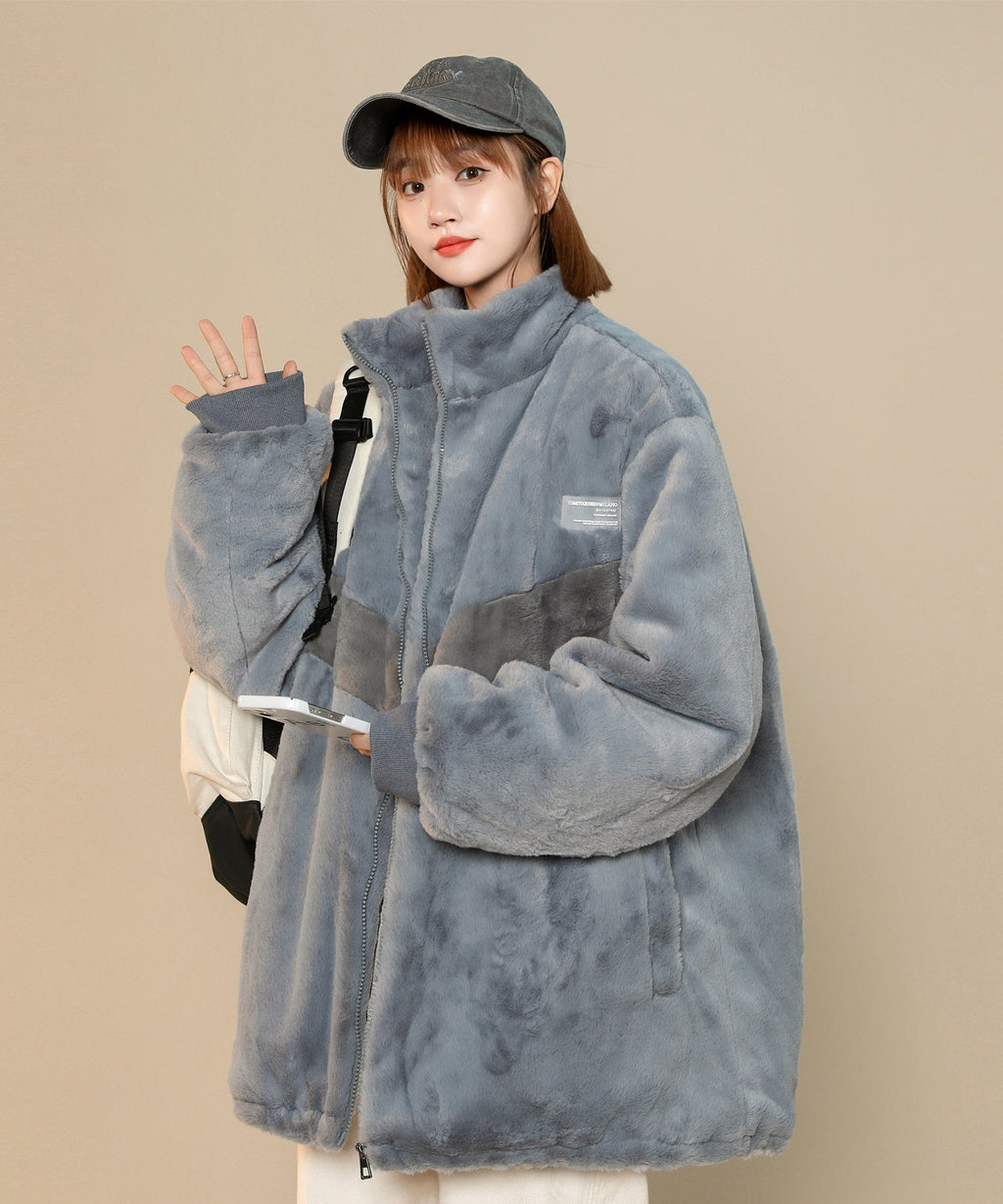 Women's VX11 Furry Winter Jacket - Fierce and Chic