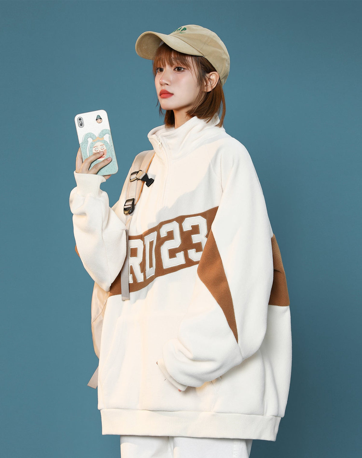 Women's RD23 Quarter Zip Up Sweatshirt - Fierce and Chic